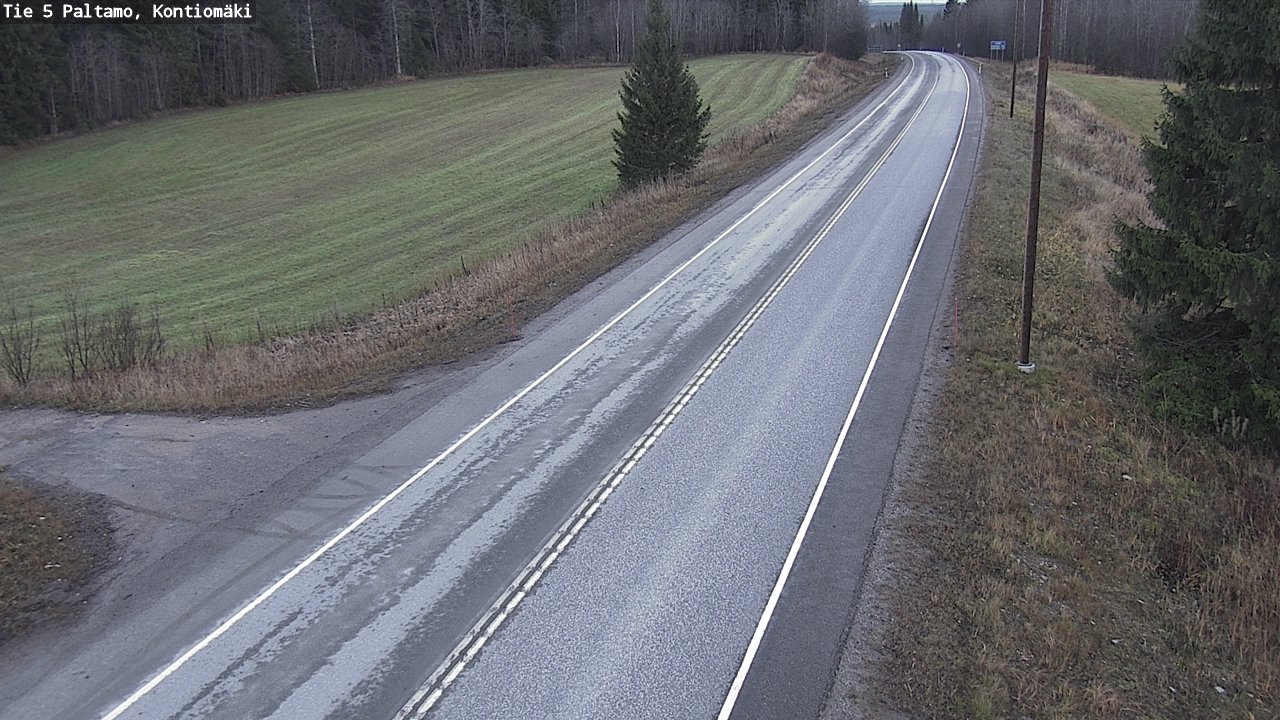 Kelikamerat Kuva Tie 5 Paltamo, Kontiomäki, Paltamo, Kainuu