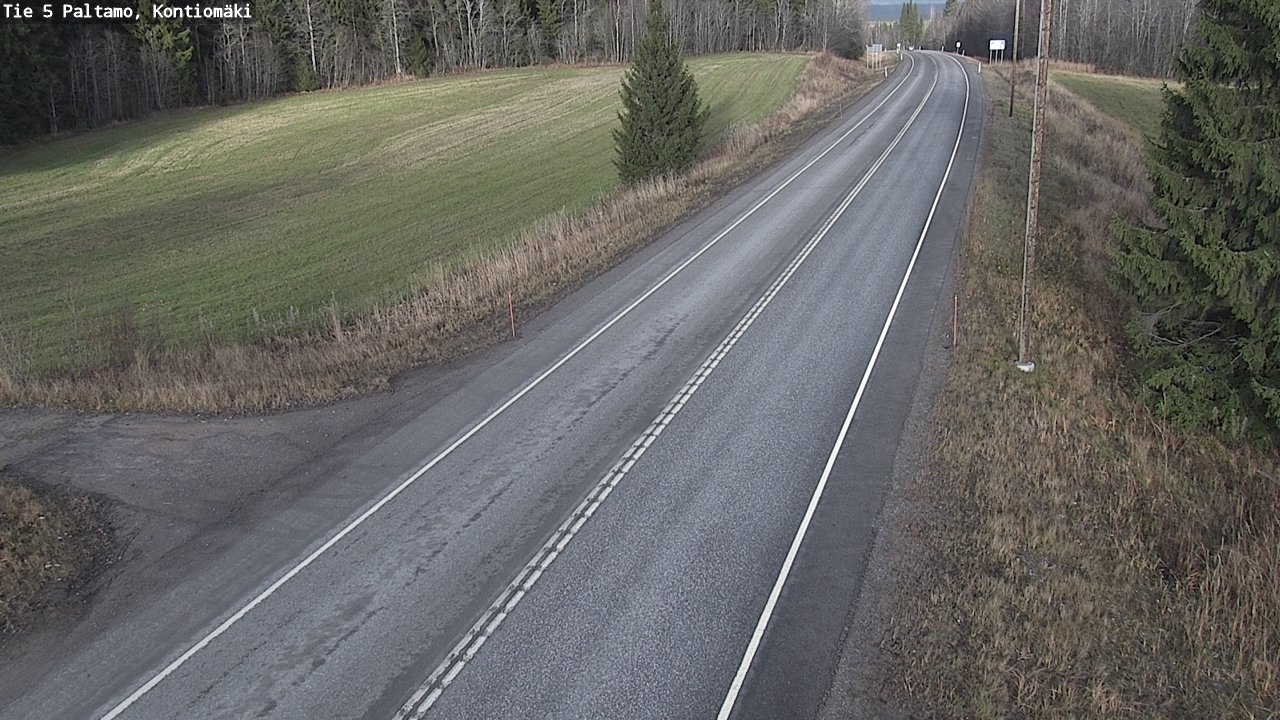 Kelikamerat Kuva Tie 5 Paltamo, Kontiomäki, Paltamo, Kainuu