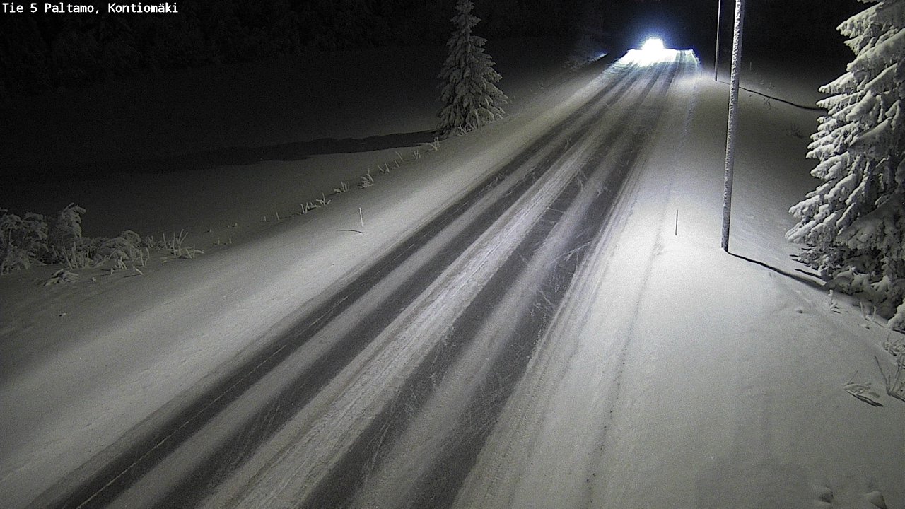 Kelikamerat Kuva Tie 5 Paltamo, Kontiomäki, Paltamo, Kainuu