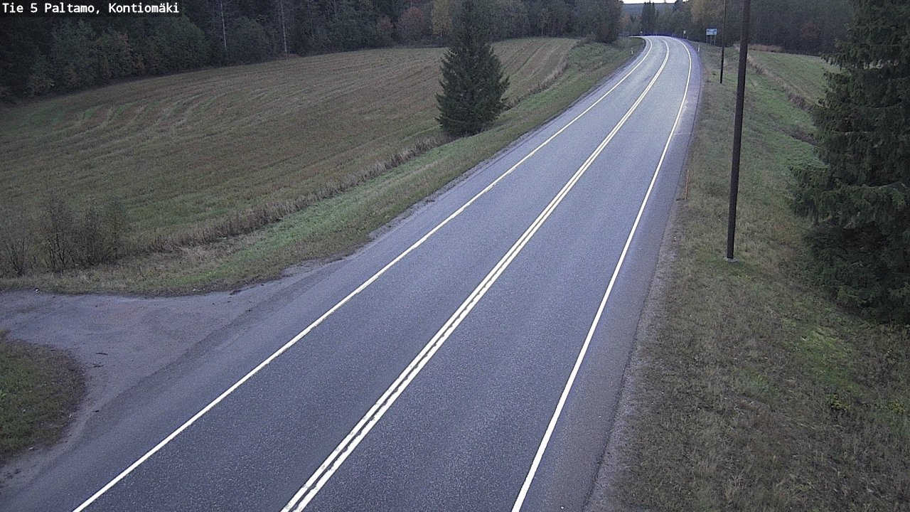 Kelikamerat Kuva Tie 5 Paltamo, Kontiomäki, Paltamo, Kainuu