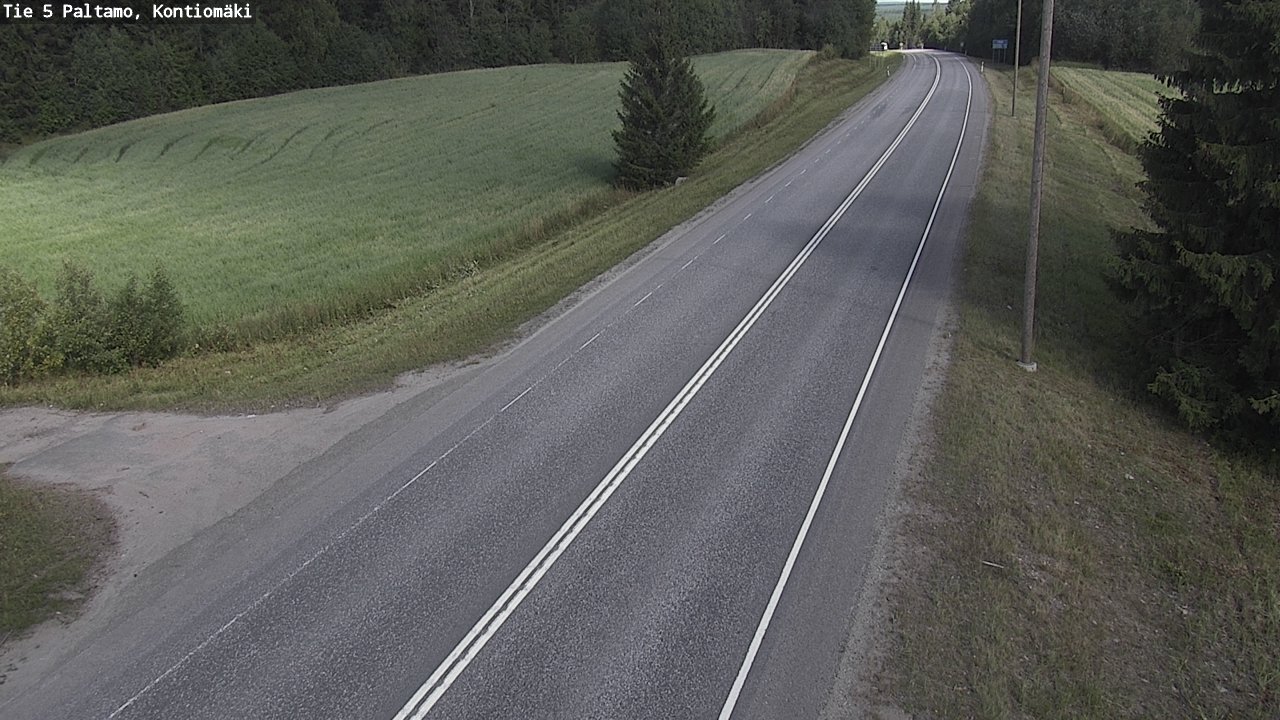 Kelikamerat Kuva Tie 5 Paltamo, Kontiomäki, Paltamo, Kainuu