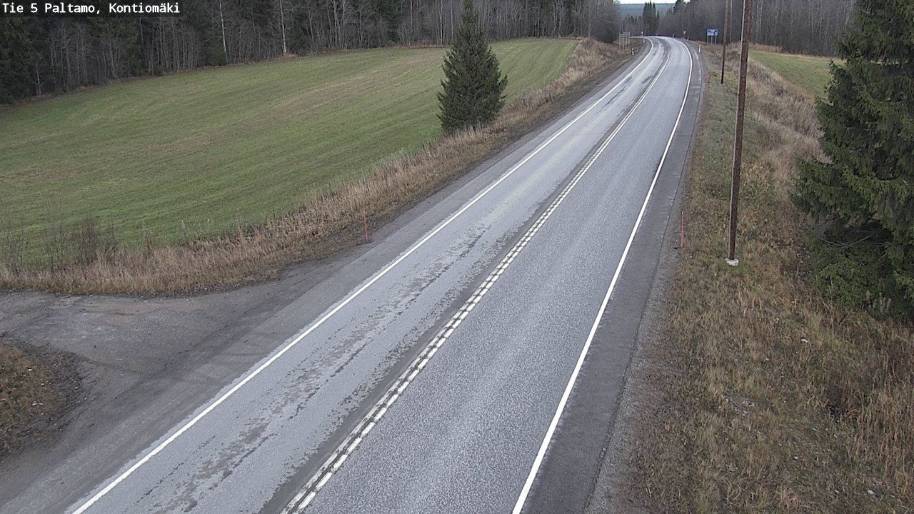 Kelikamerat Kuva Tie 5 Paltamo, Kontiomäki, Paltamo, Kainuu