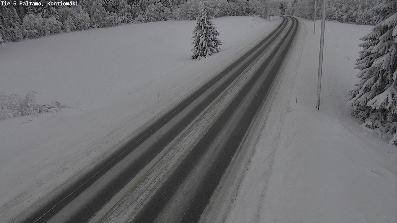 Kelikamerat Kuva Tie 5 Paltamo, Kontiomäki, Paltamo, Kainuu