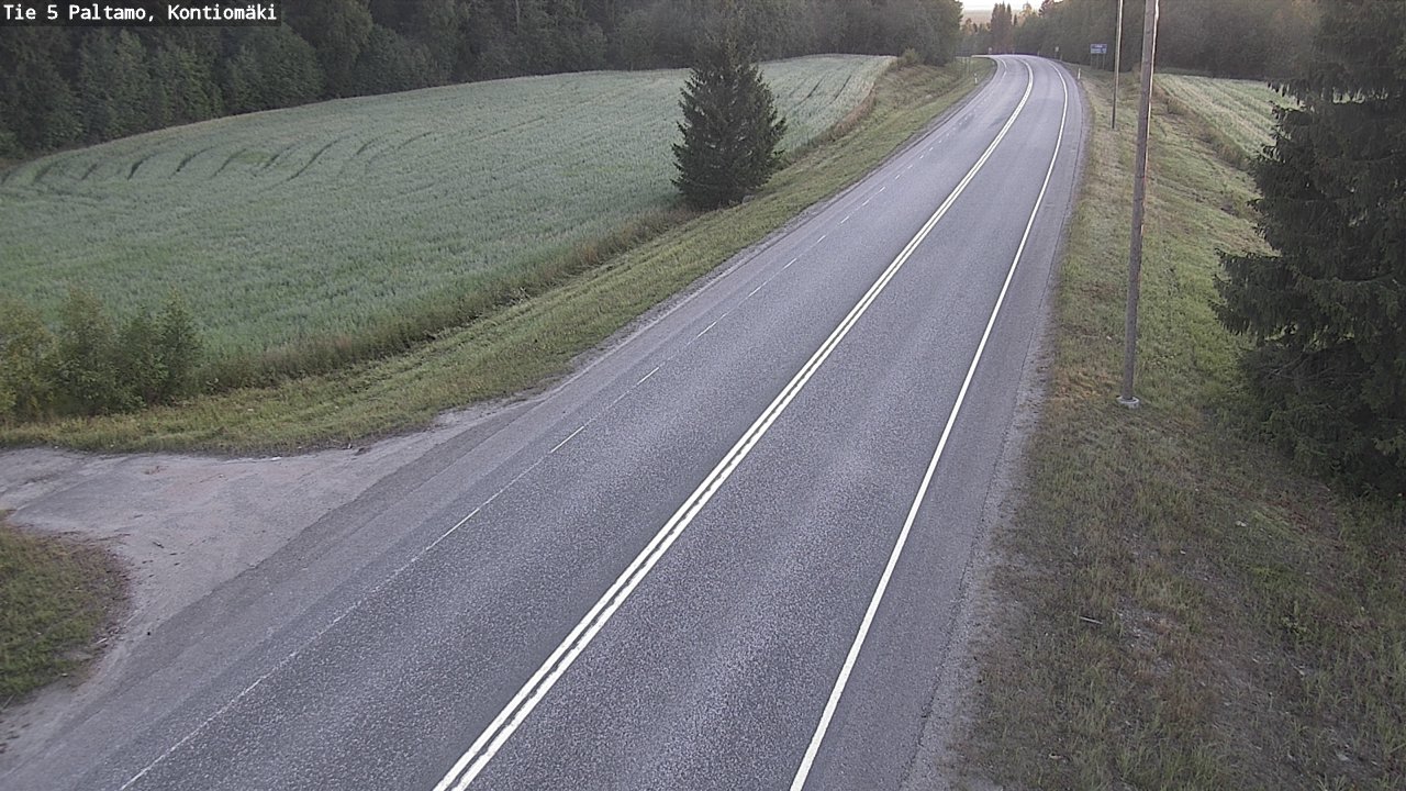 Kelikamerat Kuva Tie 5 Paltamo, Kontiomäki, Paltamo, Kainuu