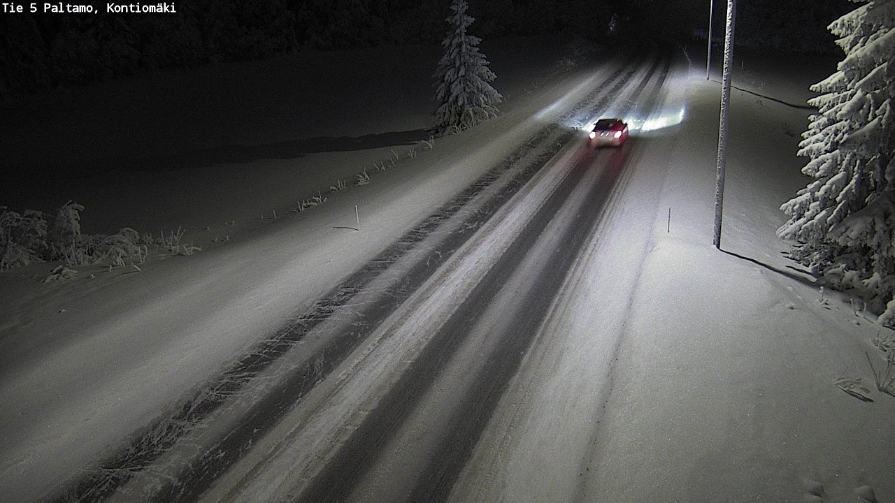 Kelikamerat Kuva Tie 5 Paltamo, Kontiomäki, Paltamo, Kainuu