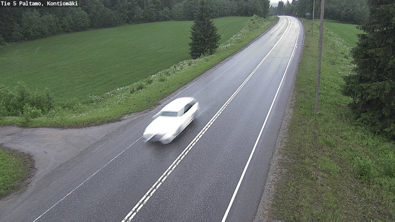 Kelikamerat Kuva Tie 5 Paltamo, Kontiomäki, Paltamo, Kainuu