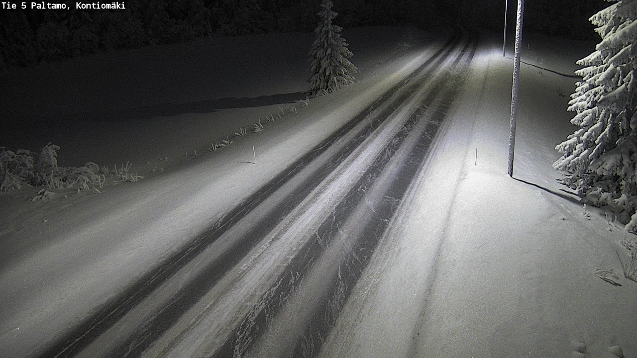 Kelikamerat Kuva Tie 5 Paltamo, Kontiomäki, Paltamo, Kainuu