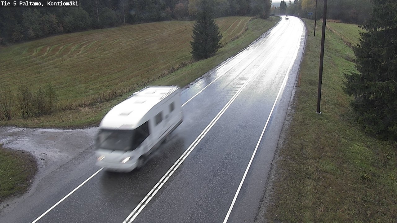 Kelikamerat Kuva Tie 5 Paltamo, Kontiomäki, Paltamo, Kainuu