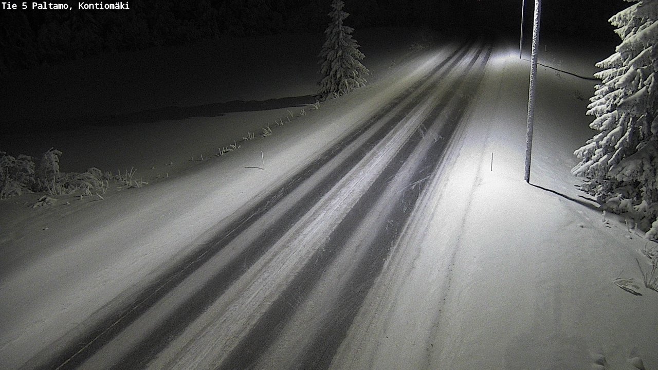 Kelikamerat Kuva Tie 5 Paltamo, Kontiomäki, Paltamo, Kainuu