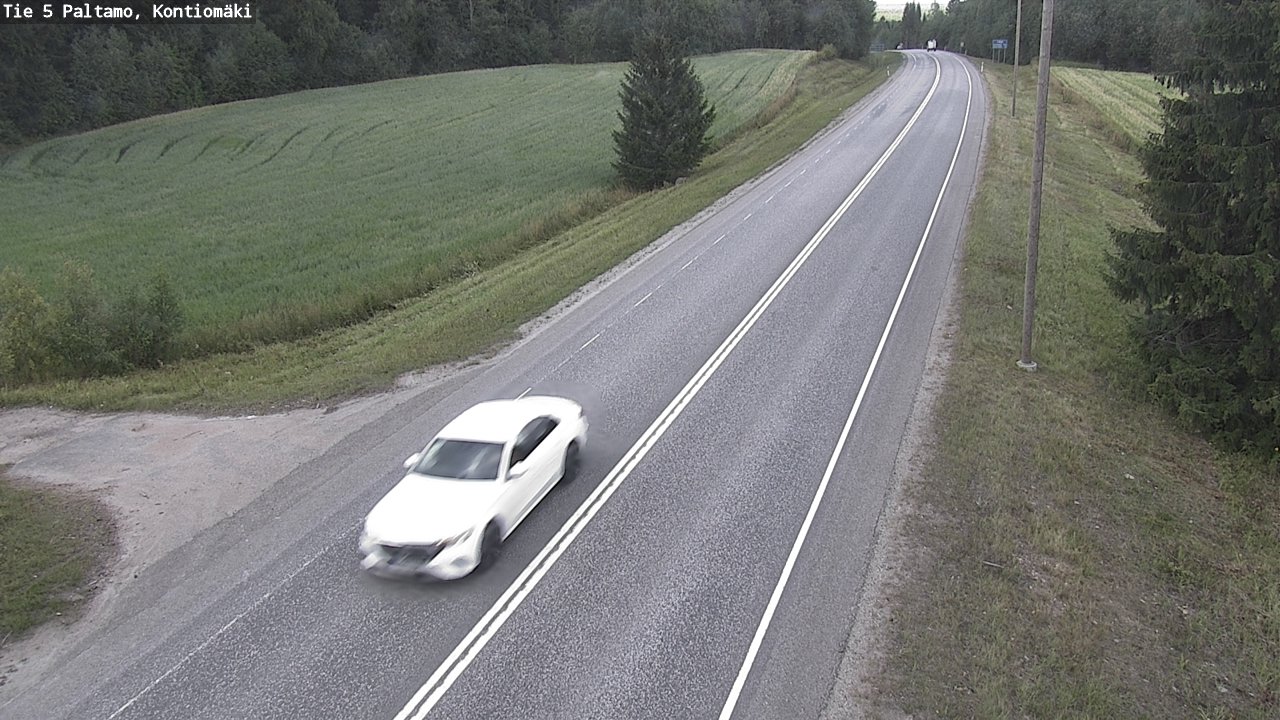 Kelikamerat Kuva Tie 5 Paltamo, Kontiomäki, Paltamo, Kainuu
