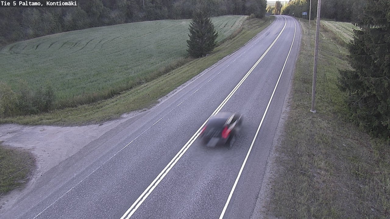 Kelikamerat Kuva Tie 5 Paltamo, Kontiomäki, Paltamo, Kainuu