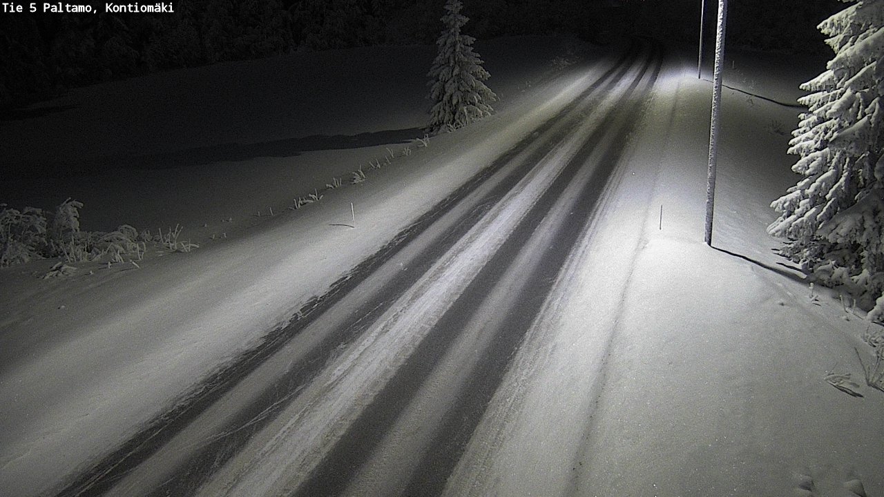Kelikamerat Kuva Tie 5 Paltamo, Kontiomäki, Paltamo, Kainuu