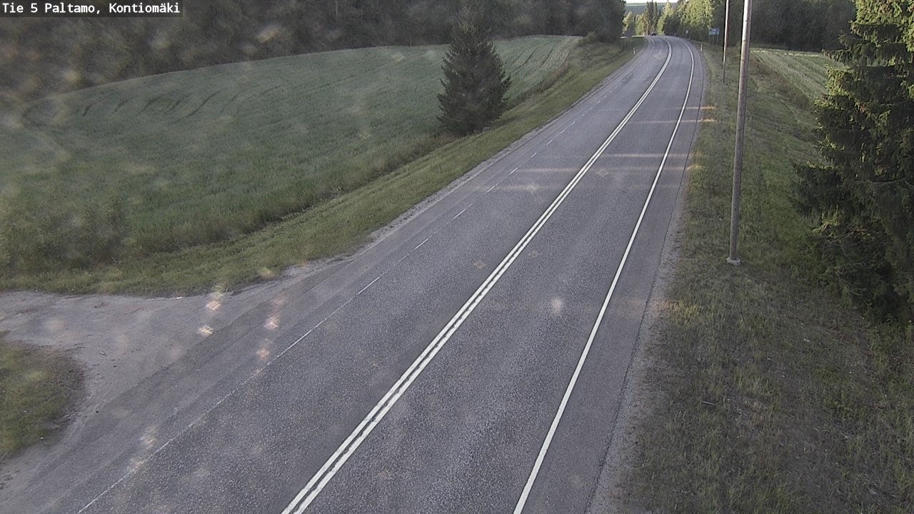 Kelikamerat Kuva Tie 5 Paltamo, Kontiomäki, Paltamo, Kainuu