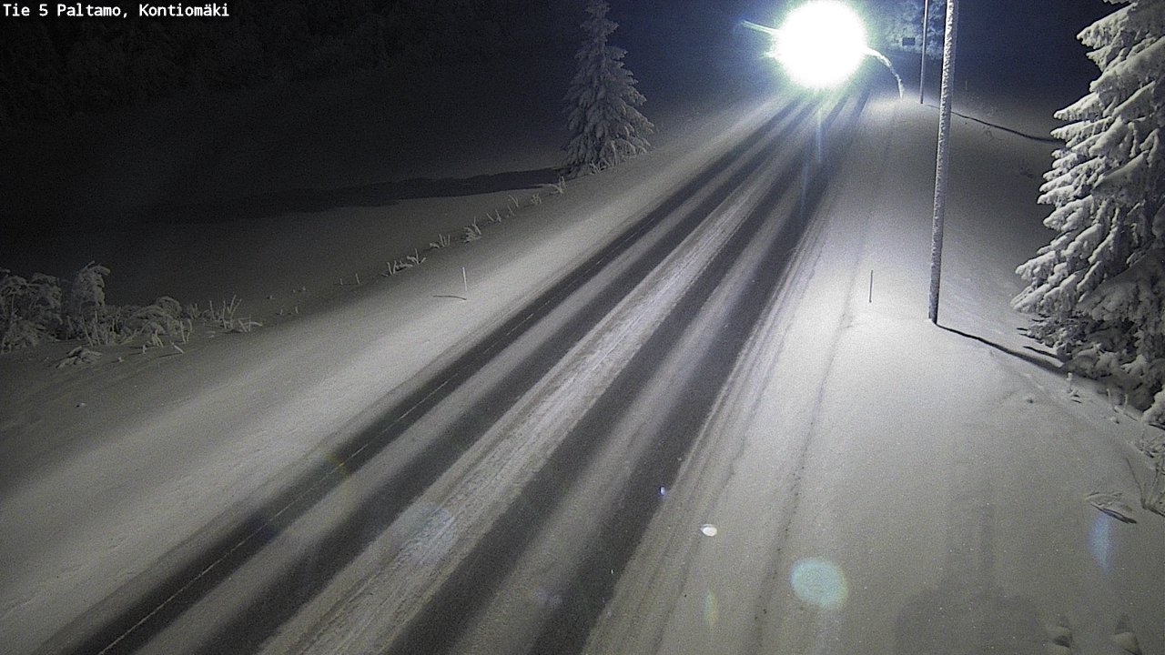 Kelikamerat Kuva Tie 5 Paltamo, Kontiomäki, Paltamo, Kainuu