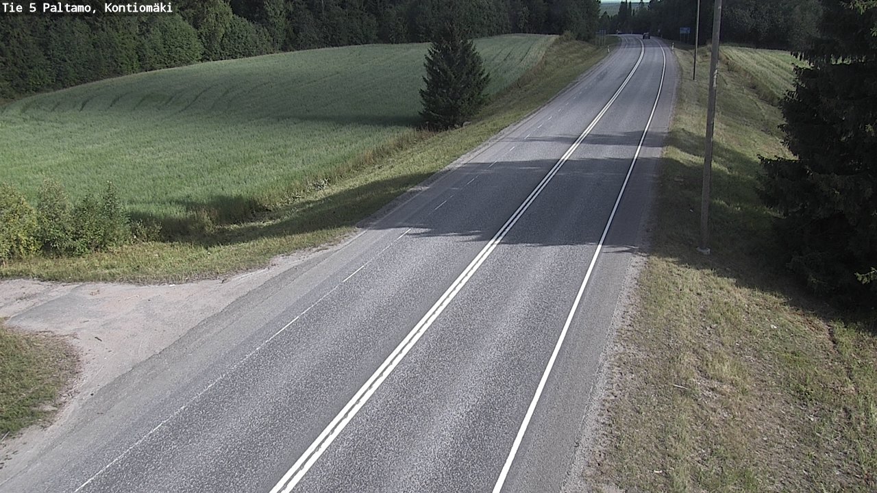 Kelikamerat Kuva Tie 5 Paltamo, Kontiomäki, Paltamo, Kainuu