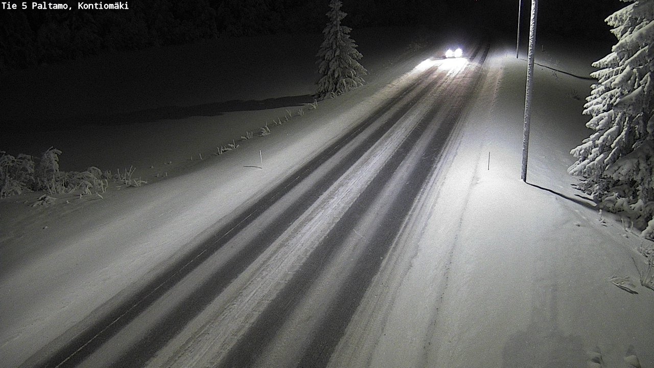 Kelikamerat Kuva Tie 5 Paltamo, Kontiomäki, Paltamo, Kainuu