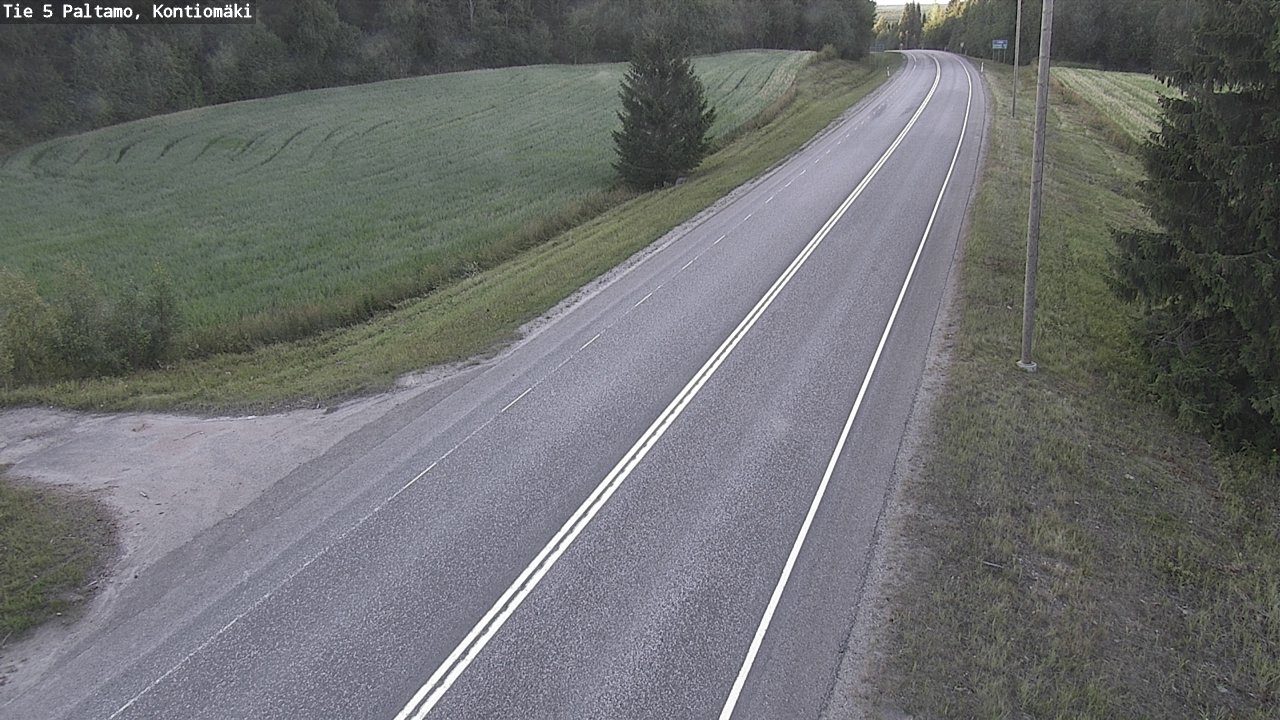 Kelikamerat Kuva Tie 5 Paltamo, Kontiomäki, Paltamo, Kainuu