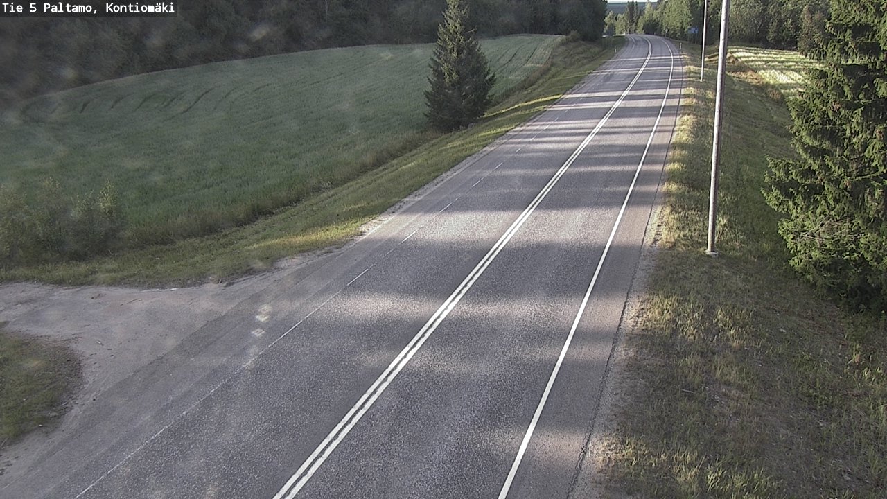 Kelikamerat Kuva Tie 5 Paltamo, Kontiomäki, Paltamo, Kainuu