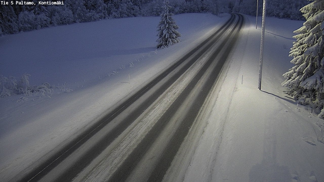 Kelikamerat Kuva Tie 5 Paltamo, Kontiomäki, Paltamo, Kainuu