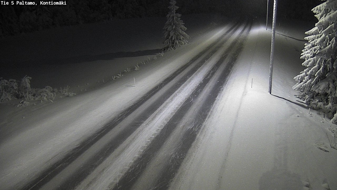 Kelikamerat Kuva Tie 5 Paltamo, Kontiomäki, Paltamo, Kainuu
