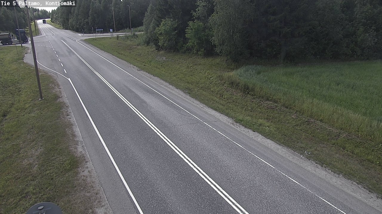 Weather Camera Image Väg 5 Paltamo, Kontiomäki, Paltamo, Kainuu