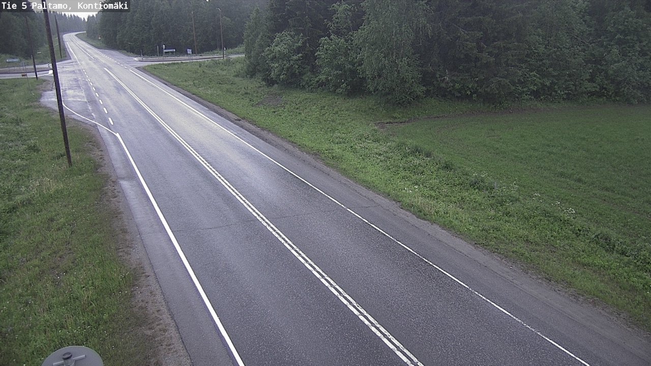 Kelikamerat Kuva Tie 5 Paltamo, Kontiomäki, Paltamo, Kainuu