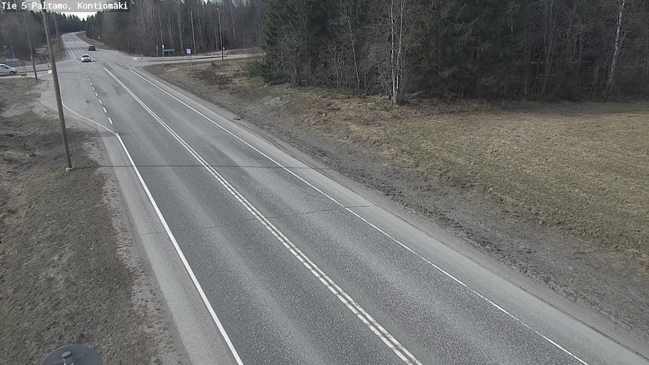 Kelikamerat Kuva Tie 5 Paltamo, Kontiomäki, Paltamo, Kainuu