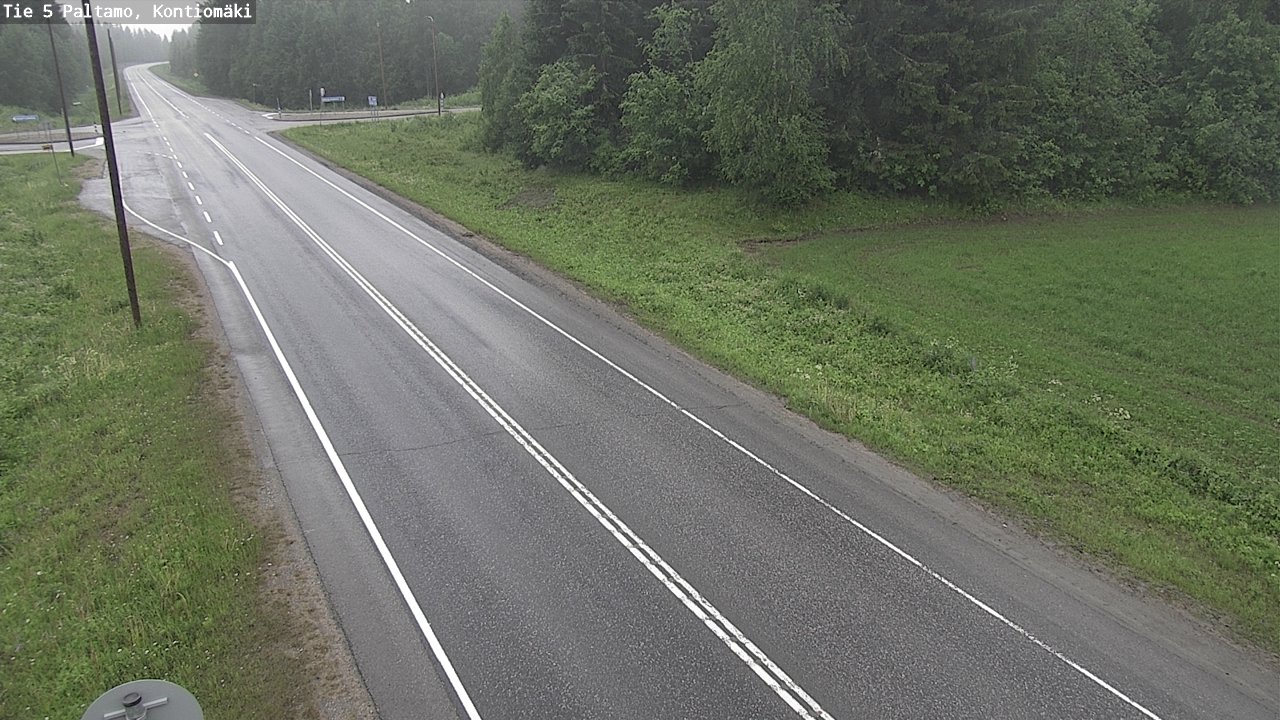 Kelikamerat Kuva Tie 5 Paltamo, Kontiomäki, Paltamo, Kainuu