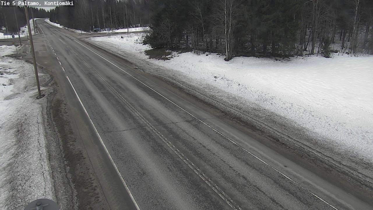 Kelikamerat Kuva Tie 5 Paltamo, Kontiomäki, Paltamo, Kainuu