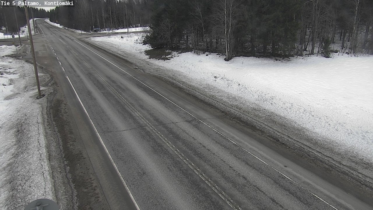 Kelikamerat Kuva Tie 5 Paltamo, Kontiomäki, Paltamo, Kainuu