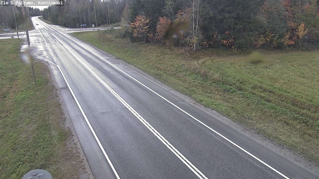 Weather Camera Image Road 5 Paltamo, Kontiomäki, Paltamo, Kainuu