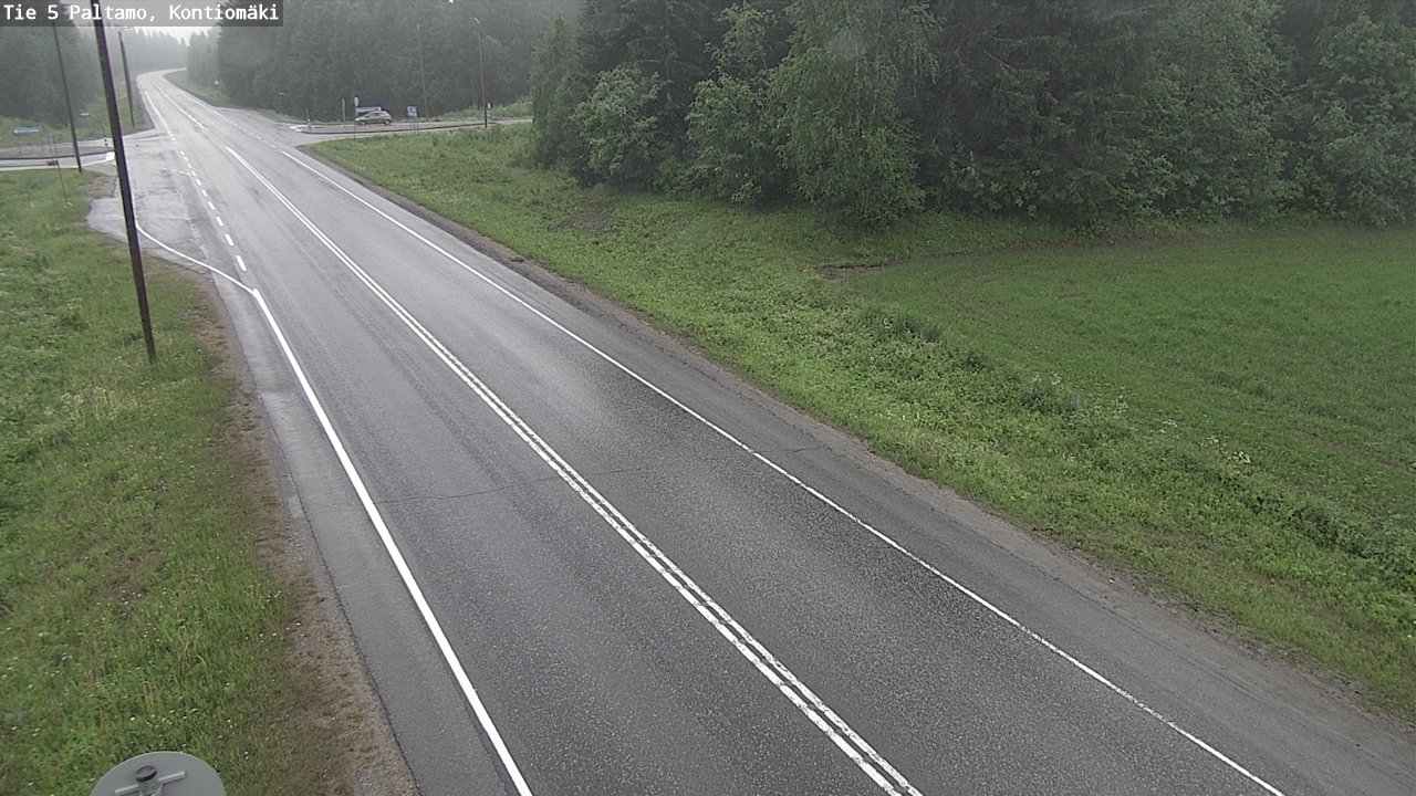 Kelikamerat Kuva Tie 5 Paltamo, Kontiomäki, Paltamo, Kainuu
