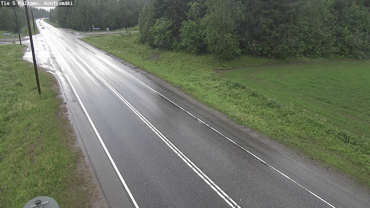 Kelikamerat Kuva Tie 5 Paltamo, Kontiomäki, Paltamo, Kainuu