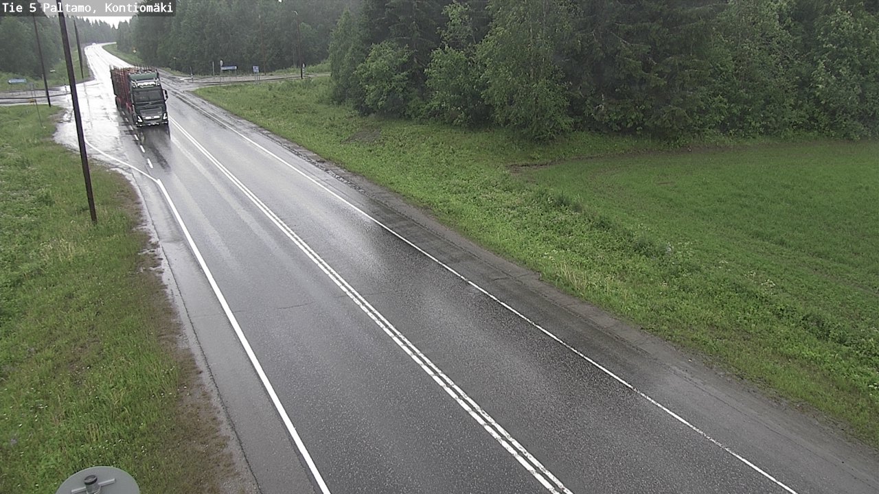 Kelikamerat Kuva Tie 5 Paltamo, Kontiomäki, Paltamo, Kainuu