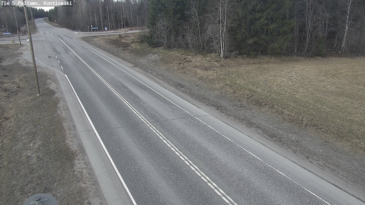 Kelikamerat Kuva Tie 5 Paltamo, Kontiomäki, Paltamo, Kainuu