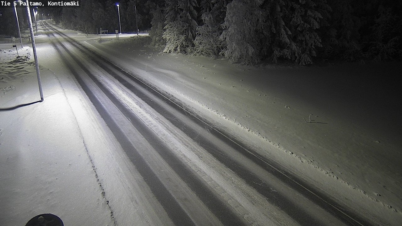 Kelikamerat Kuva Tie 5 Paltamo, Kontiomäki, Paltamo, Kainuu