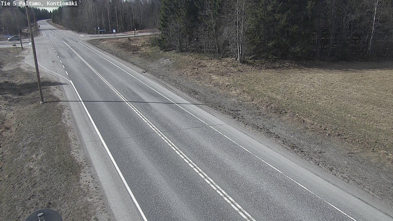 Kelikamerat Kuva Tie 5 Paltamo, Kontiomäki, Paltamo, Kainuu