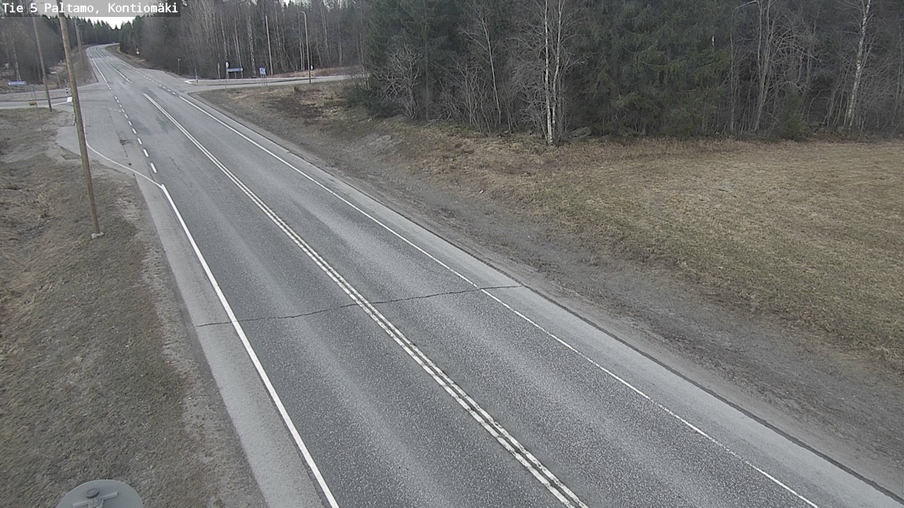 Kelikamerat Kuva Tie 5 Paltamo, Kontiomäki, Paltamo, Kainuu