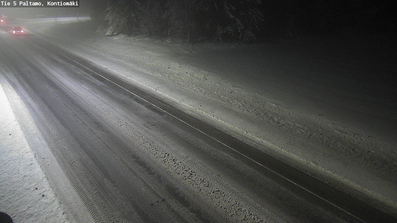 Weather Camera Image Road 5 Paltamo, Kontiomäki, Paltamo, Kainuu