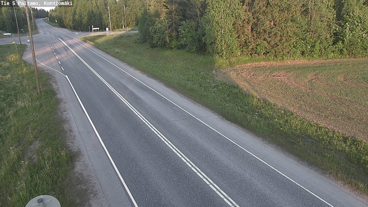Kelikamerat Kuva Tie 5 Paltamo, Kontiomäki, Paltamo, Kainuu