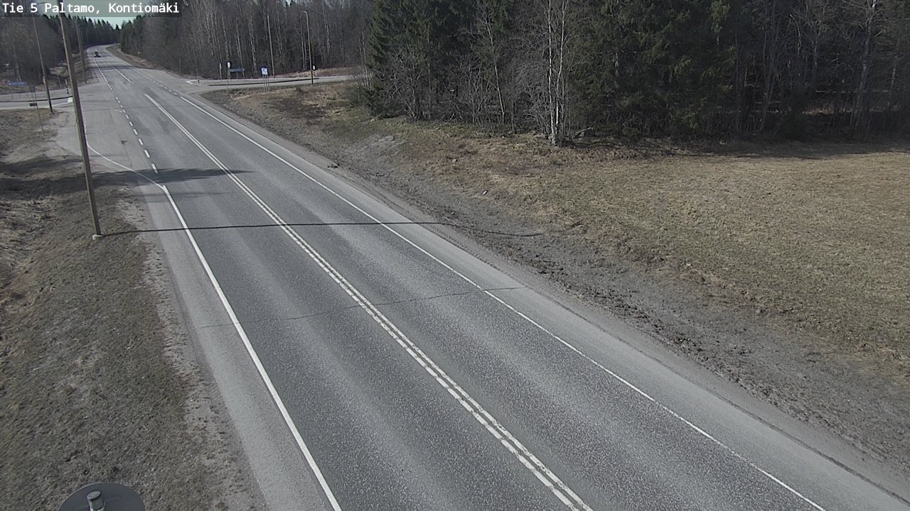 Kelikamerat Kuva Tie 5 Paltamo, Kontiomäki, Paltamo, Kainuu