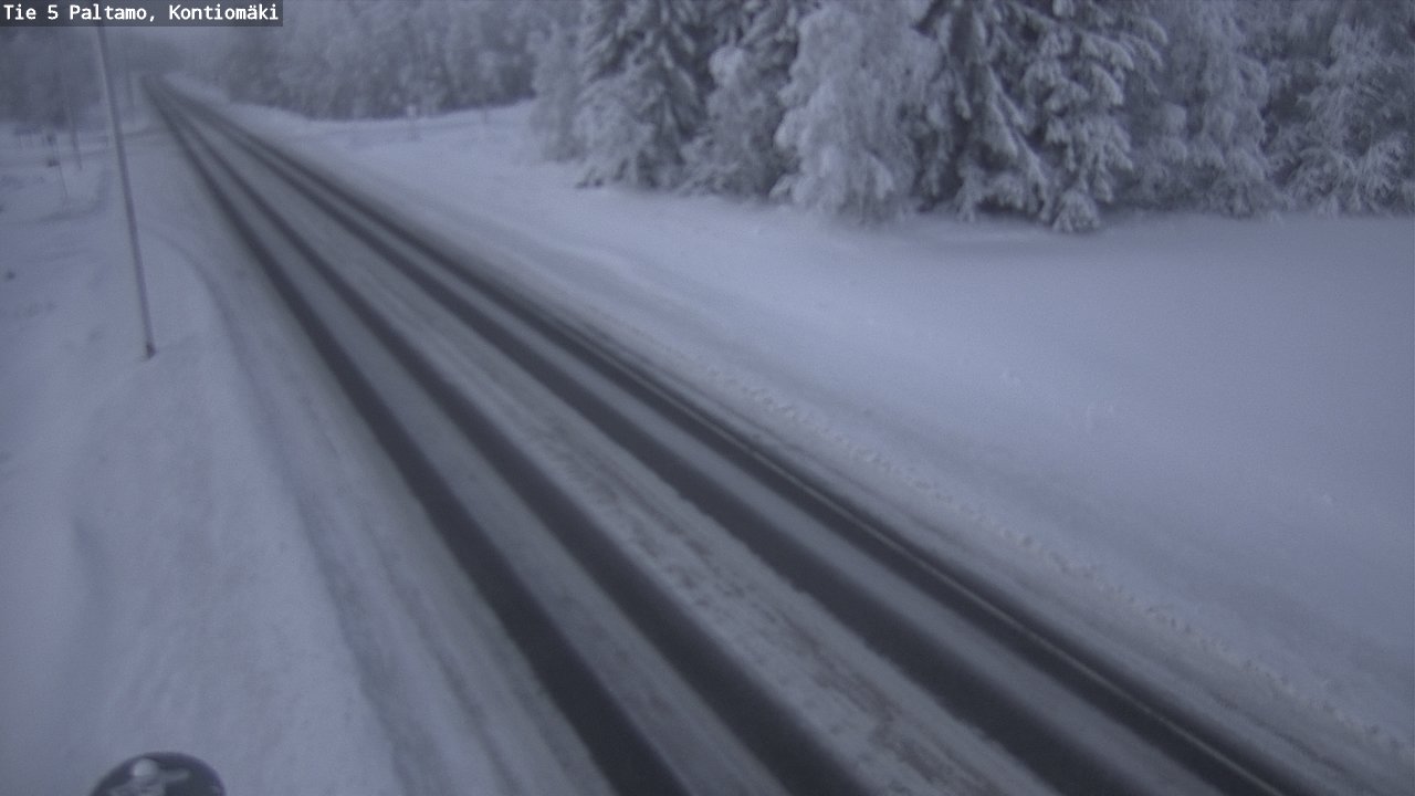 Weather Camera Image Väg 5 Paltamo, Kontiomäki, Paltamo, Kainuu