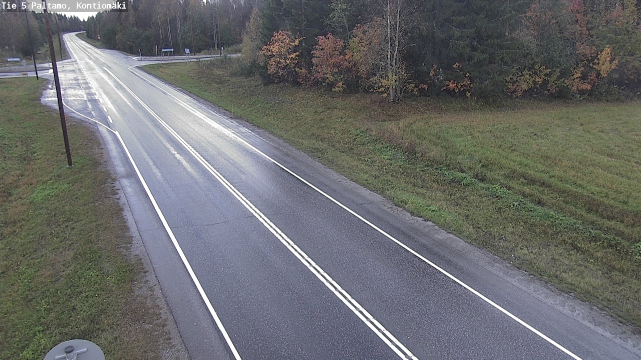 Weather Camera Image Road 5 Paltamo, Kontiomäki, Paltamo, Kainuu