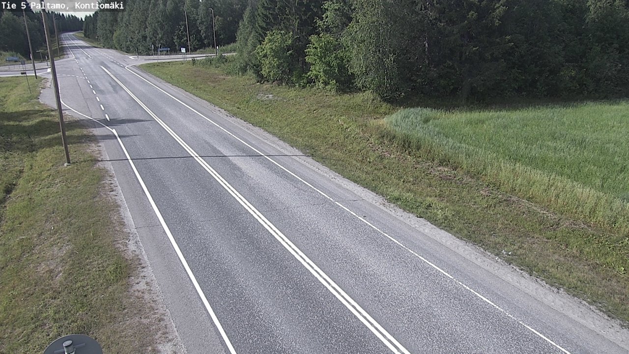 Kelikamerat Kuva Tie 5 Paltamo, Kontiomäki, Paltamo, Kainuu