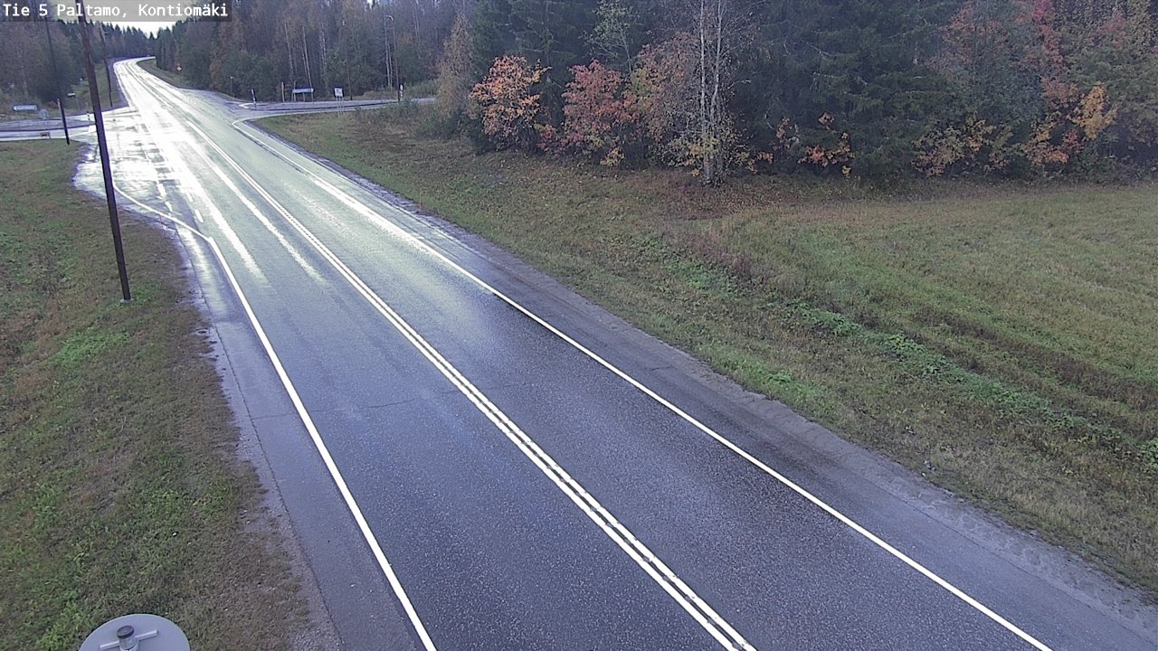 Weather Camera Image Road 5 Paltamo, Kontiomäki, Paltamo, Kainuu