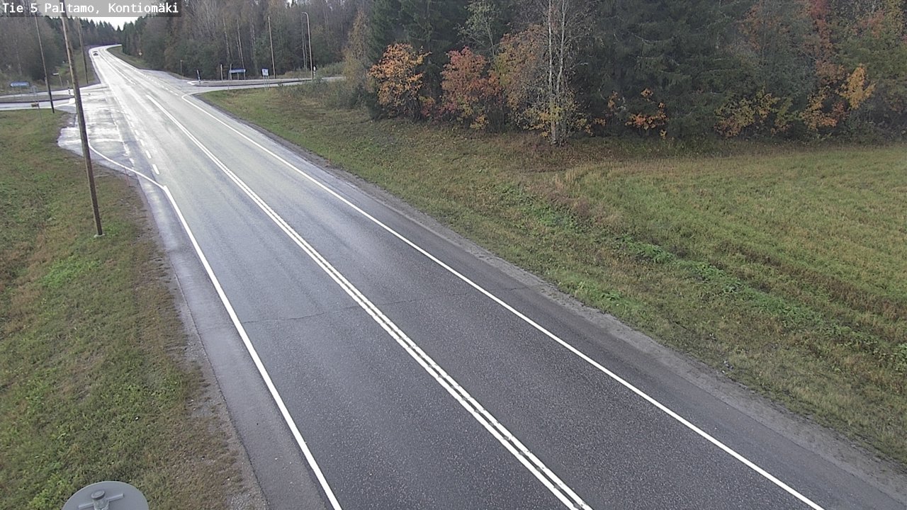 Weather Camera Image Road 5 Paltamo, Kontiomäki, Paltamo, Kainuu