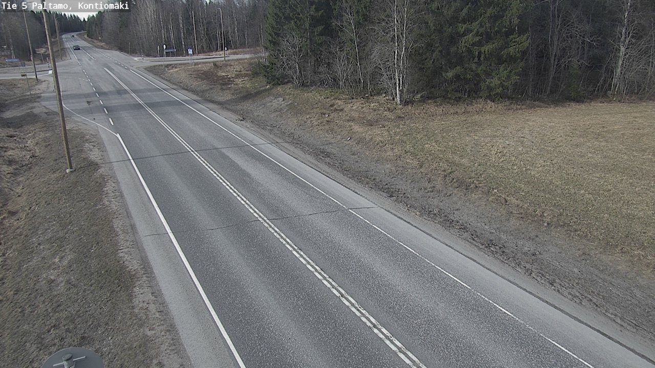 Kelikamerat Kuva Tie 5 Paltamo, Kontiomäki, Paltamo, Kainuu