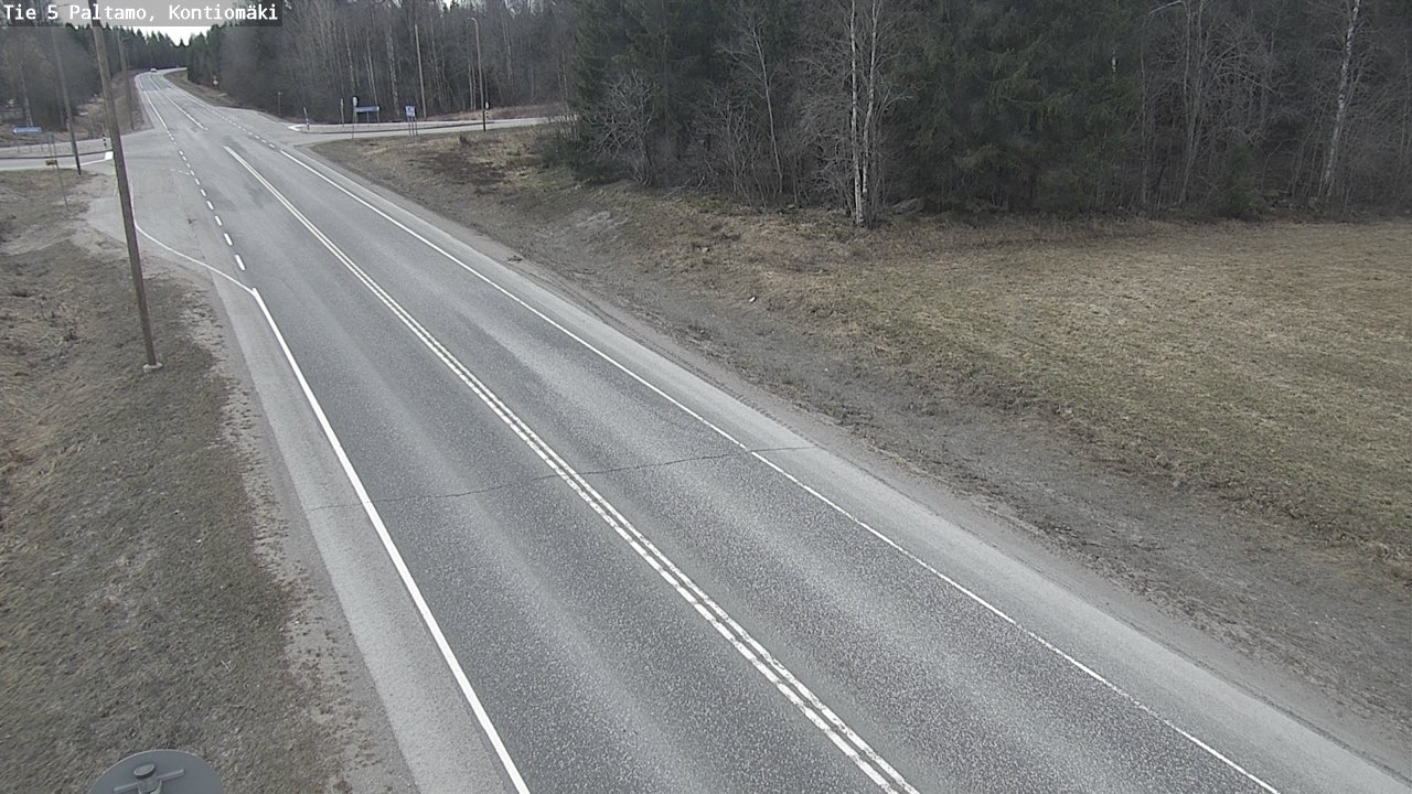 Kelikamerat Kuva Tie 5 Paltamo, Kontiomäki, Paltamo, Kainuu