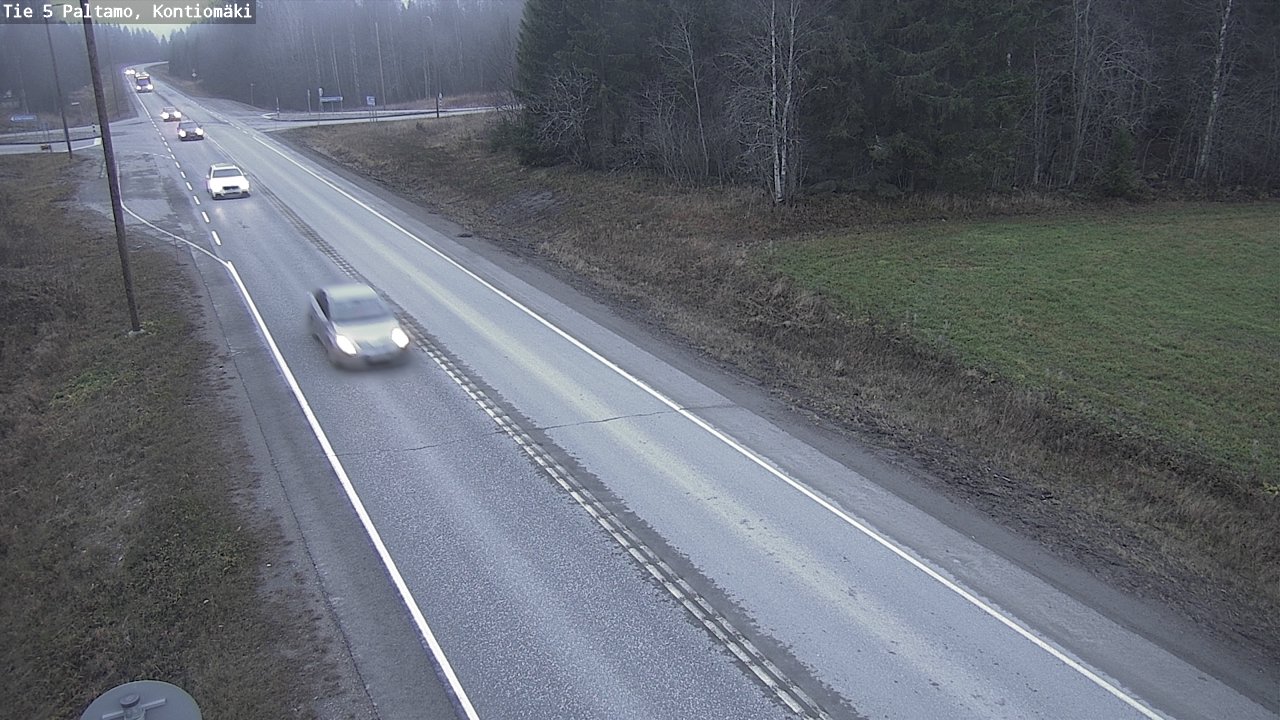 Kelikamerat Kuva Tie 5 Paltamo, Kontiomäki, Paltamo, Kainuu