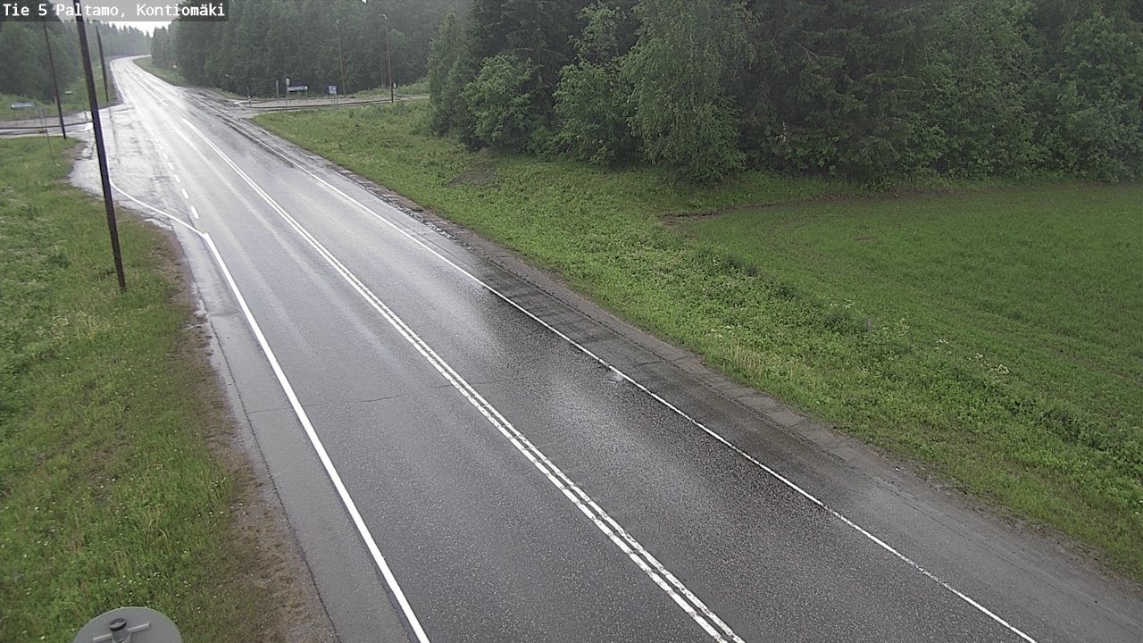 Kelikamerat Kuva Tie 5 Paltamo, Kontiomäki, Paltamo, Kainuu
